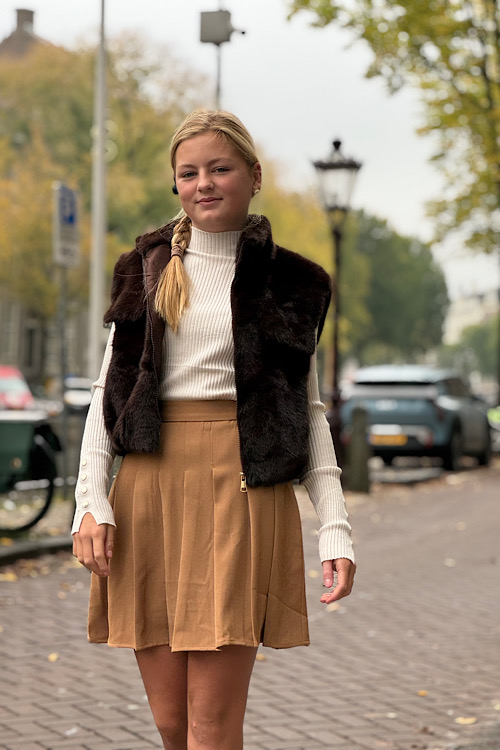 Camel sofia rok - Afbeelding 3