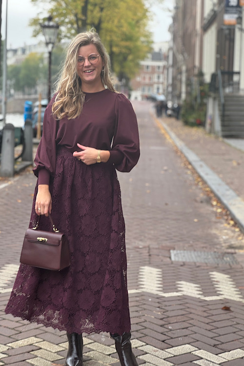 Traveltop Tes burgundy - Afbeelding 2