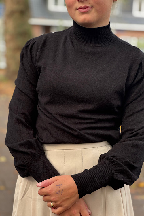 Top Tessa zwart - Afbeelding 2