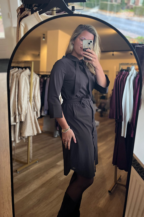 Traveldress MiPiace strik espresso - Afbeelding 2