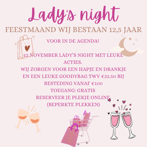 Tickets Lady Night 12 november