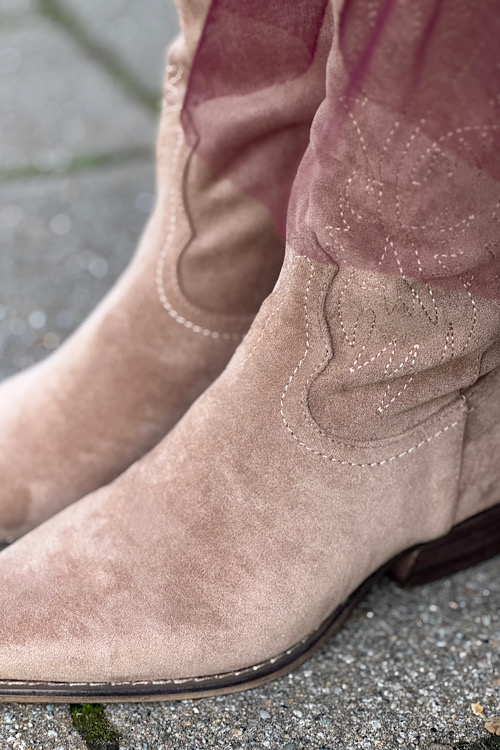 Taupe cowboy Livia - Afbeelding 2