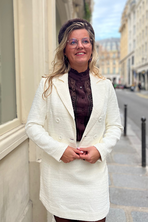 Elena jasje offwhite - Afbeelding 2