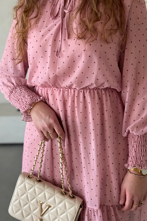 Jurk Noor roze - Afbeelding 2