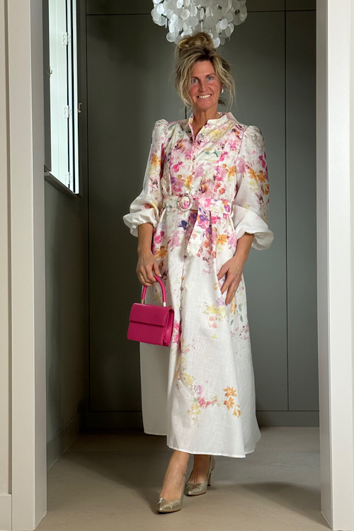 Weddingproof jurk bloemenprint - Afbeelding 3